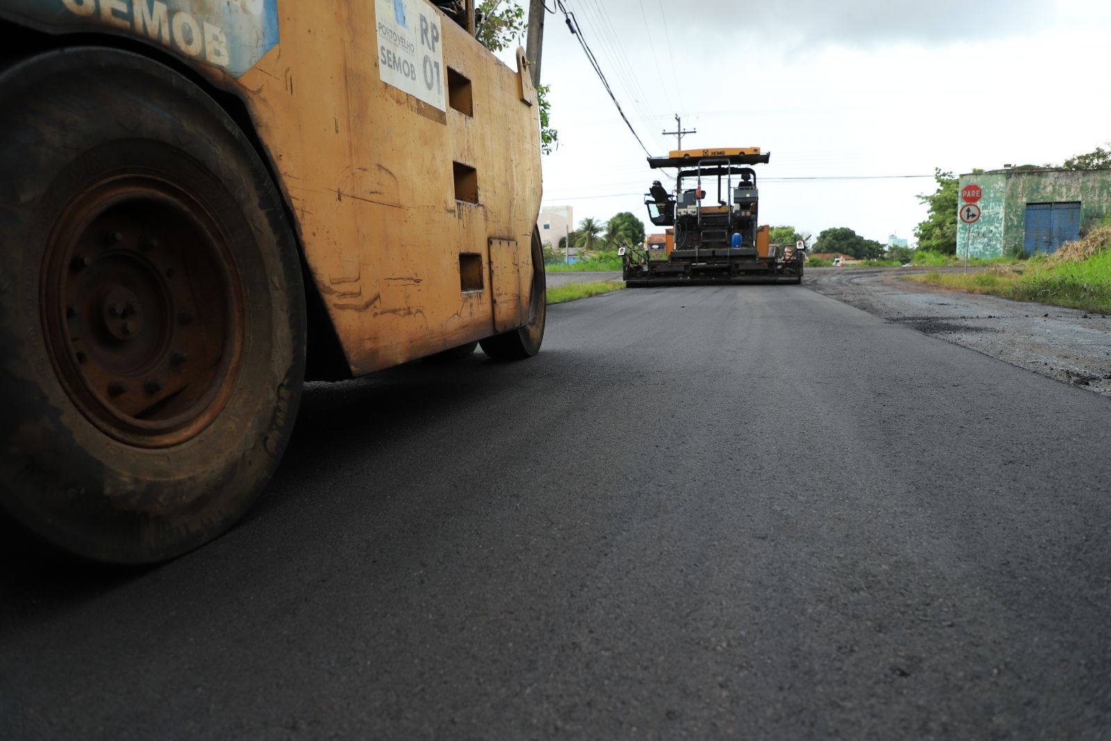 Recapeamento de vias urbanas vai continuar mesmo no período chuvoso